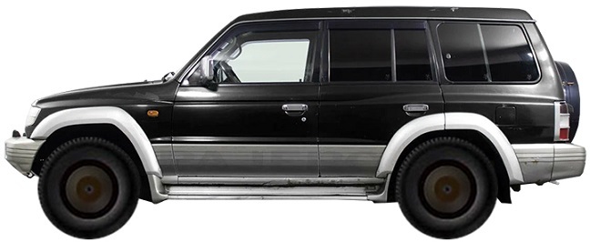 Диски на MITSUBISHI Pajero 2.5 TD 4WD 1991