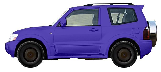 Диски на MITSUBISHI Pajero III SUV 3d (1999 - 2006)