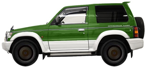 Диски на MITSUBISHI Pajero II SUV 3d V20 (1991 - 1999)