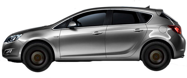 Диски на OPEL Astra J 1.3 CDTI Ecotec 2009
