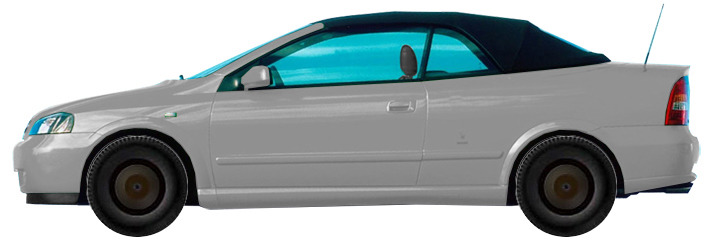 Диски на OPEL Astra G T98 Cabrio (2001 - 2005)