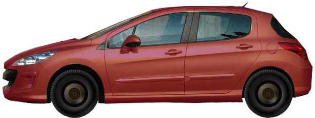 Диски на PEUGEOT 308 2.0 THP 2007