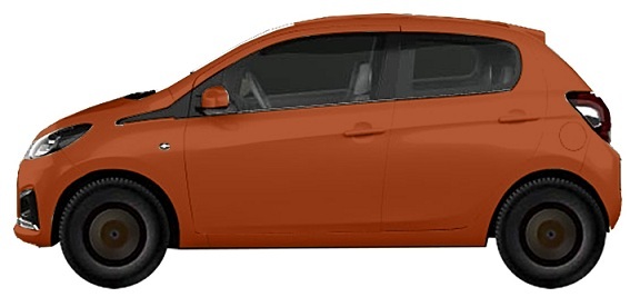 Диски PEUGEOT 108 1.0 VTi (2014-2016) R15