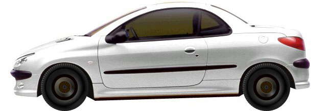Диски на PEUGEOT 206 2D Cabrio (2000 - 2007)