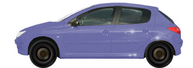 Диски PEUGEOT 206 1.1 (1998-2009) R13