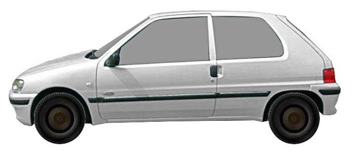 Диски на PEUGEOT 106 1C 3d (1996 - 2003)