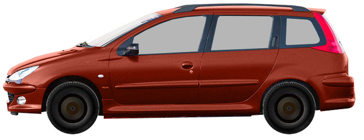 Диски на PEUGEOT 206 1.6 16V 2002