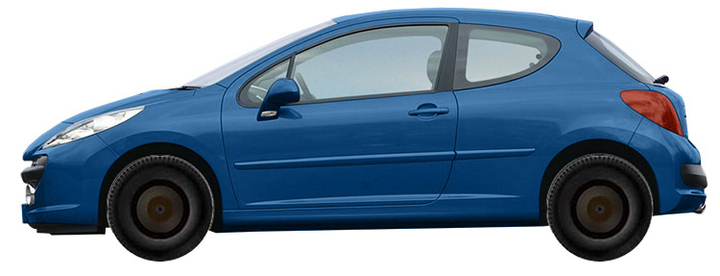 Диски на PEUGEOT 207 WA Hatchback 3d (2006 - 2012)