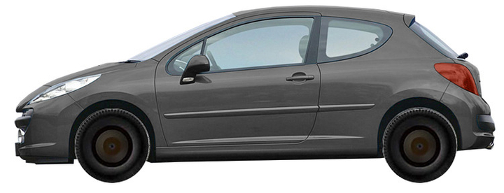 Диски на PEUGEOT 207 WA Hatchback 3d (2006 - 2012)