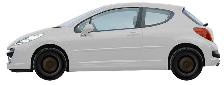 Диски на PEUGEOT 207 WA Hatchback 3d (2006 - 2012)