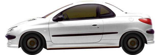 Диски на PEUGEOT 206 1.6 16V 2000