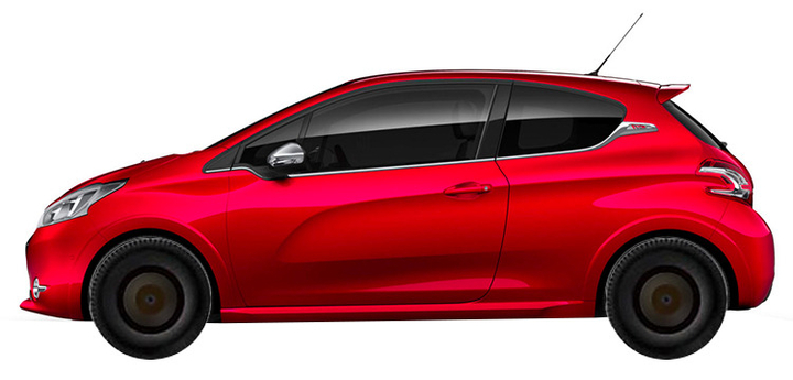 Диски на PEUGEOT 208 C Hatchback 3d (2012 - 2016)