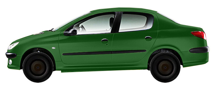 Диски на PEUGEOT 206 Sedan (2007 - 2009)