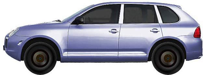 Диски PORSCHE Cayenne Turbo 4.5 V8 (2002-2007) R18