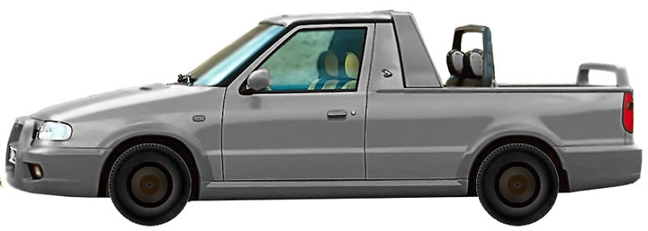 Диски на SKODA Felicia Fun 6UF/797 PickUp (1997 - 2001)