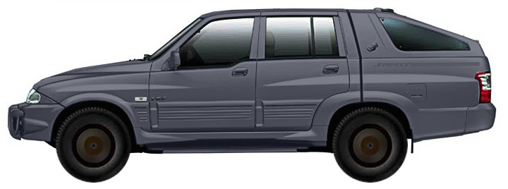 Диски на SSANG YONG Musso Sports FJ Pickup 4d (2002 - 2006)