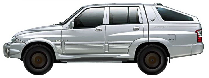 Диски на SSANG YONG Musso Sports FJ Pickup 4d (2002 - 2006)