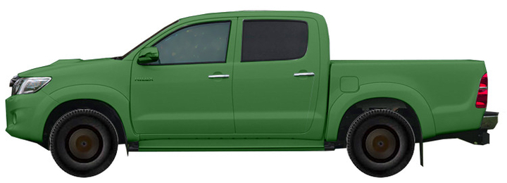 Диски на TOYOTA Hilux pickup 2.5 D-4D 2005