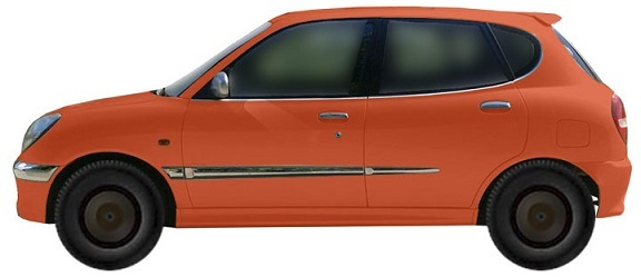 Диски на TOYOTA Duet M100,110 Hatchback (1998 - 2005)