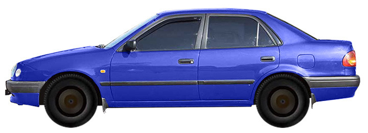 Диски на TOYOTA Corolla 1.6 VVT-i  1997