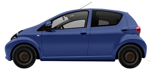 Диски на TOYOTA Aygo 1.4 D-4D 2005