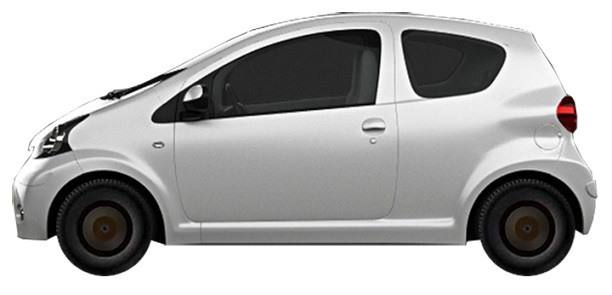 Диски на TOYOTA Aygo AB1 Hatchback 3d (2012 - 2014)