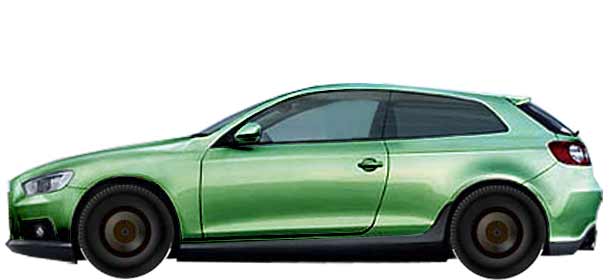 Диски на VOLKSWAGEN Scirocco 1.4 TSI 2008