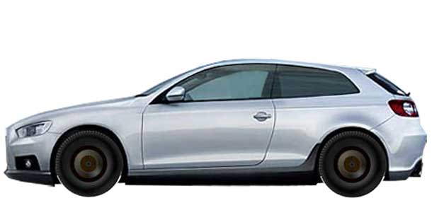 Диски на VOLKSWAGEN Scirocco 2.0 TSI 2008